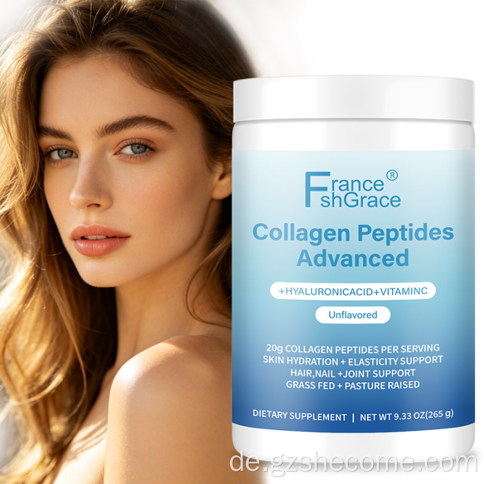Beste Kollagenpeptide Hyaluronsäure Vitamin C Pulver
